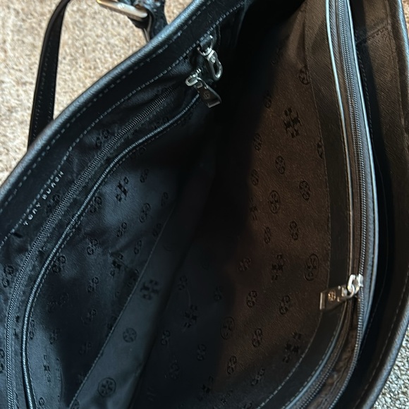 Tory Burch York Flannel Tote Grey Wool Tote Bag - great condition - Picture 6 of 8